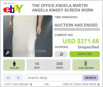 The Office Auction Angela Wedding Dress