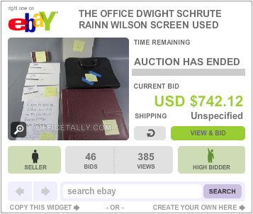 The Office Auction Dwight Statement of Regret