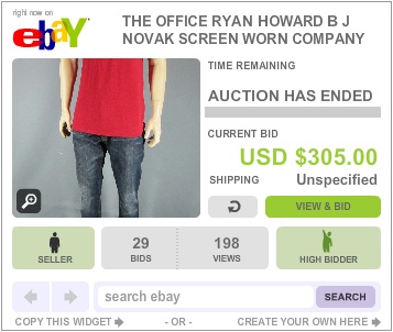 The Office Auction Ryan Scranton Shirt