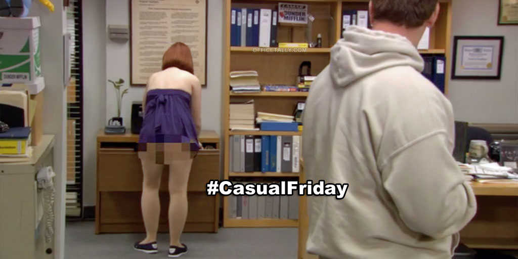 the office quotes casual friday