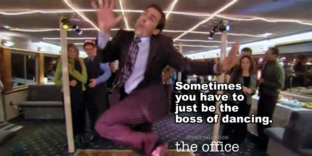 Everybody dance now • OfficeTally